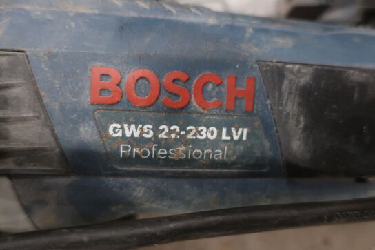 2 stk. vinkelslibere BOSCH 