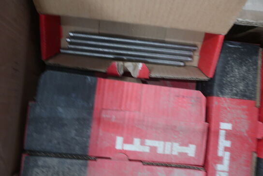 Udstyr til HILTI værktøj samt bolte m.v. 