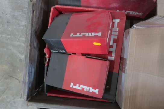 Udstyr til HILTI værktøj samt bolte m.v. 