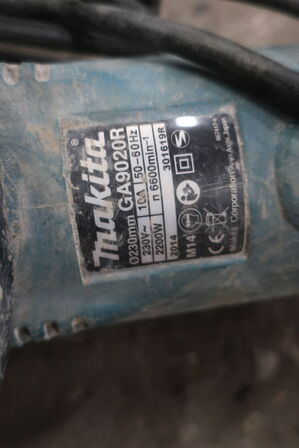 2 stk. vinkelslibere samt bajonetsav MAKITA 