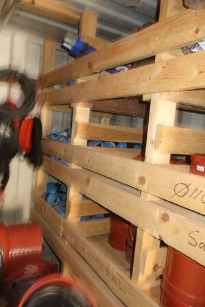 20' container med indhold