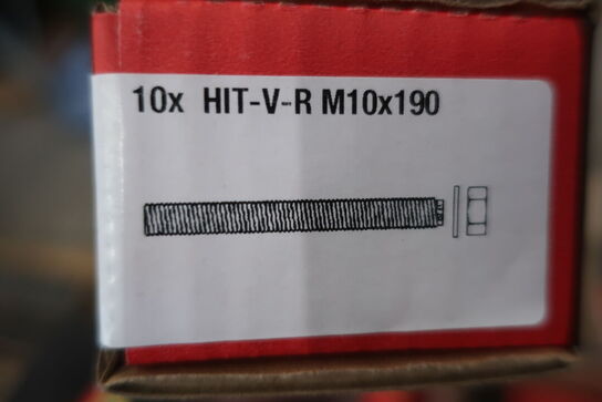 Udstyr til HILTI værktøj samt bolte m.v. 