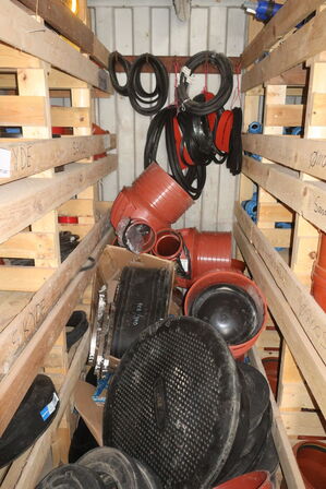 20' container med indhold