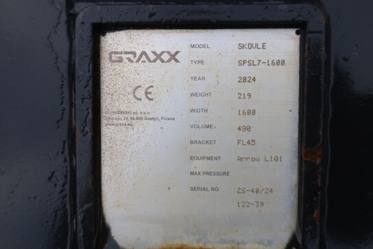 Graveskovl GRAXX SPSL7-1600