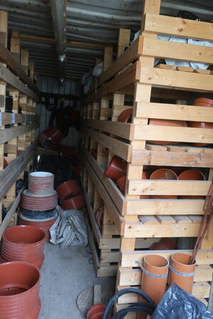 20' container med indhold