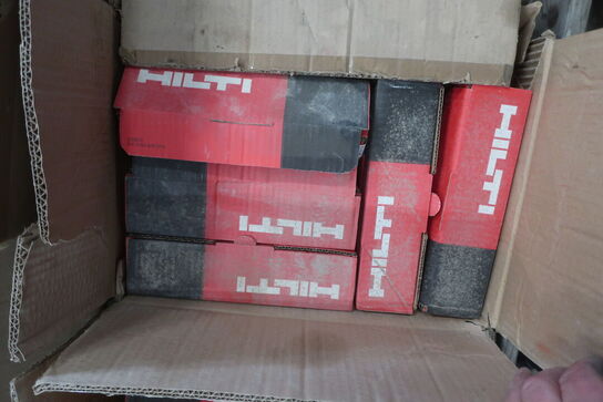 Udstyr til HILTI værktøj samt bolte m.v. 