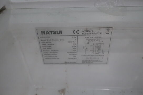 Vaskemaskine SCANDOMESTIC samt køleskab MATSUI