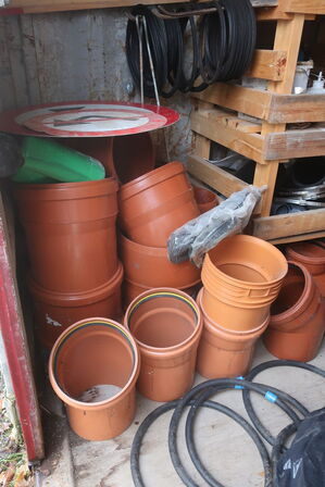 20' container med indhold