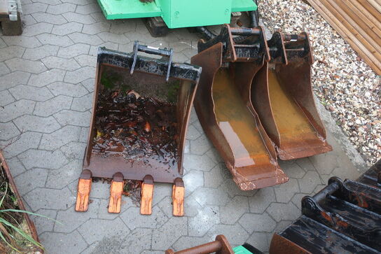 3 stk. graveskovle GRAXX