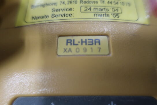 Rotationslaser TOPCON RL-H3A