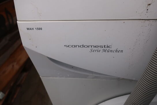 Vaskemaskine SCANDOMESTIC samt køleskab MATSUI