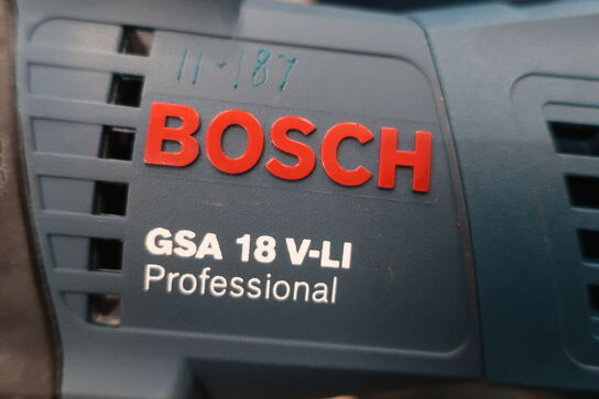 Bajonetsav BOSCH GSA 18 V-LI