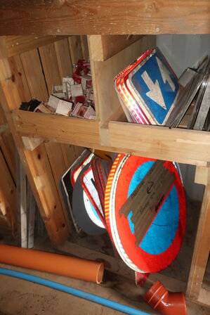 20' container med indhold