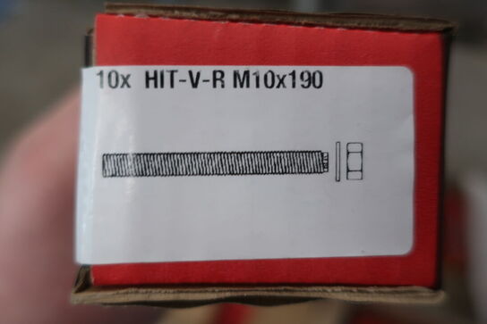 Udstyr til HILTI værktøj samt bolte m.v. 