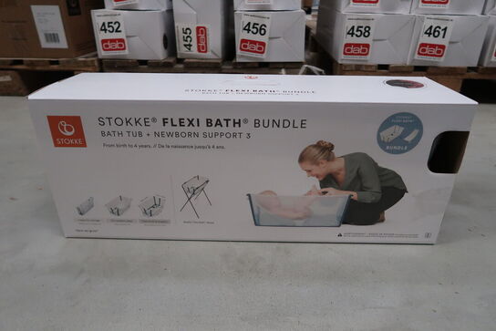Stokke Flexi Bath inkl. indsats - Transparent Blå