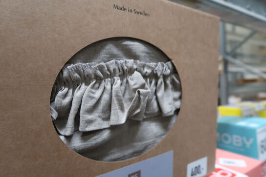 NG Baby Babysengetøj Muslin, Natural - 100x140 cm & 40x45 cm 