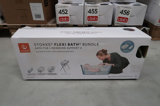 Stokke Flexi Bath inkl. indsats - White Aqua