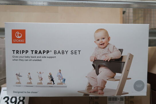 2 stk. Stokke Tripp Trapp Baby Set Glacier Green