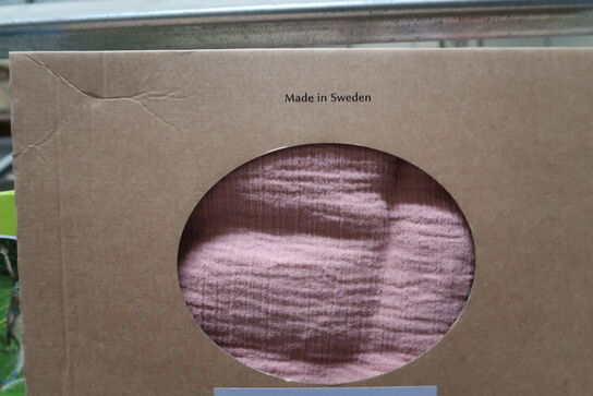 NG Baby Babysengetøj Muslin, Dusty Rose - 100x140 cm & 40x45 cm 