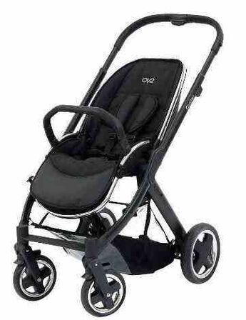 Oyster OY2 klapvogn - sort 