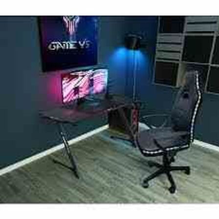 Game YS Junior RGB Gamerstol - Sort 