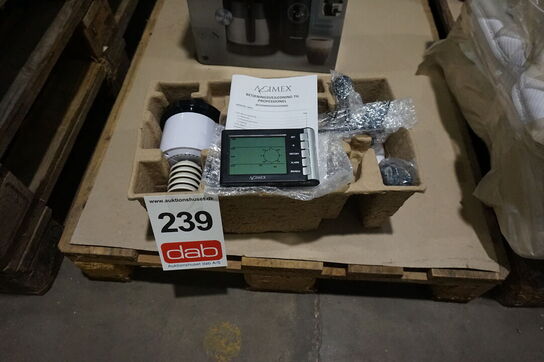 Agimex trådløs vejrstation m/vindmåler 