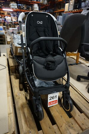 Oyster OY2 klapvogn - sort 