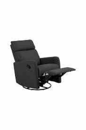 Mikkeli lænestol med tip/tilt- mørkegrå 