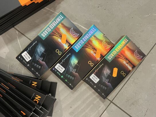 Div. glasbeskyttere til bl.a. Apple & Huawei (se billeder)