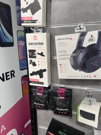 Div. elektronik, tilbehør m.v. (se billeder)