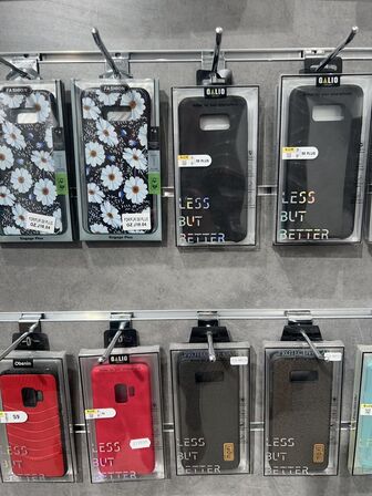 Covers samt tilbehør til iPhone, Samsung m.v. (se billeder)