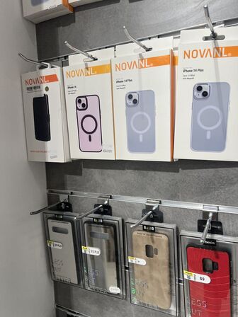 Covers samt tilbehør til iPhone, Samsung m.v. (se billeder)