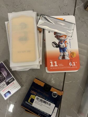 Div. værktøj til mobilrep. samt komponenter m.v. (se billeder)