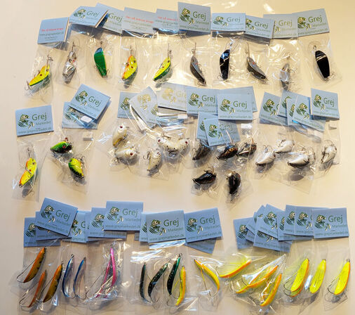 Kæmpe lot med Fiskegrej