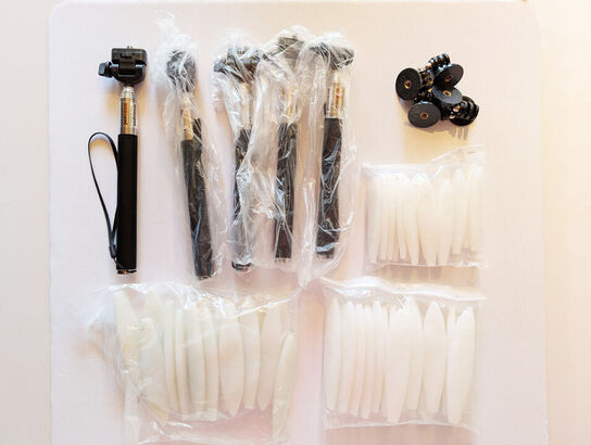 Kæmpe lot med Fiskegrej