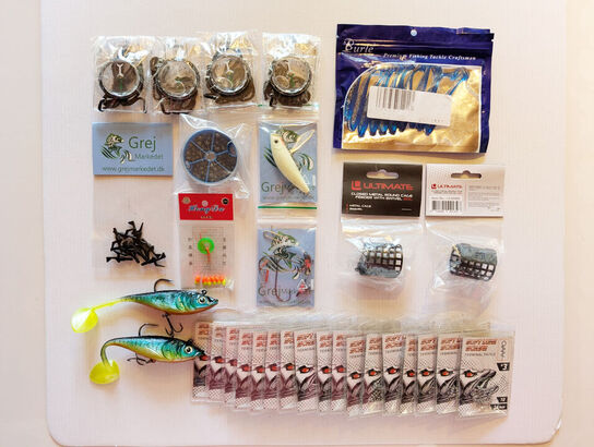 Kæmpe lot med Fiskegrej