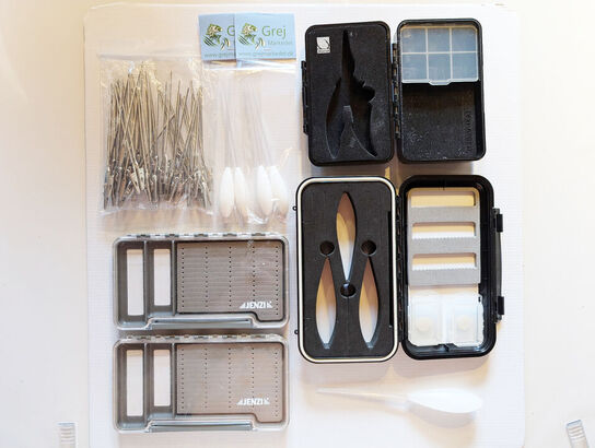 Kæmpe lot med Fiskegrej