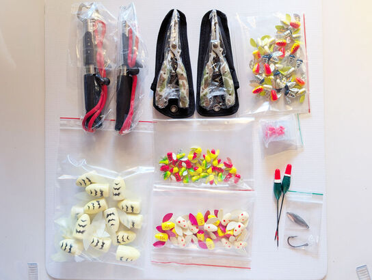 Kæmpe lot med Fiskegrej