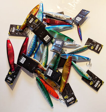 Kæmpe lot med Fiskegrej