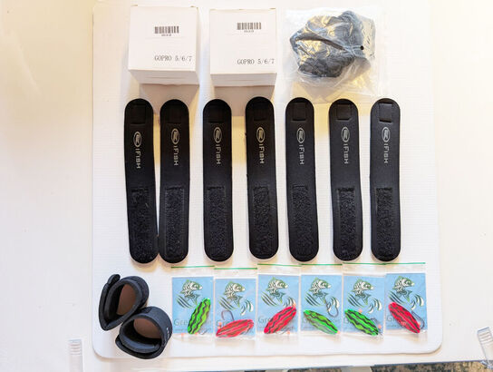 Kæmpe lot med Fiskegrej