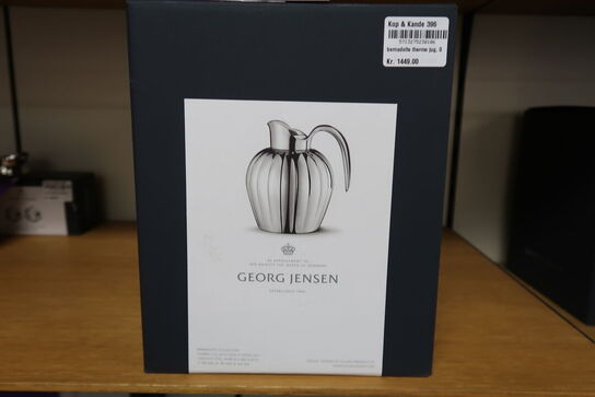 Georg Jensen Bernadotte termokande med trykknap 0,8 liter