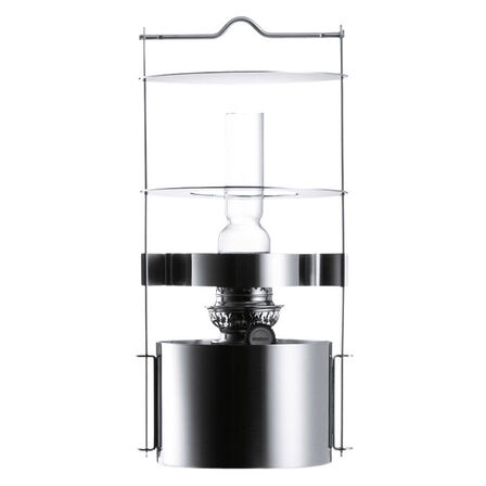 Stelton skibslampe rustfrit stål H34 cm