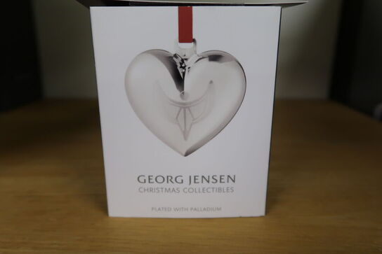 Georg Jensen jul 2024 julehjerte palladium