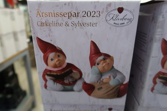 3 pk. Klarborg Cirkeline & Sylvester Årsnissepar 2023