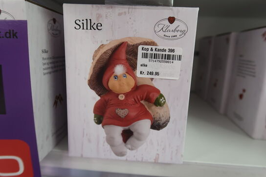 4 pk. Klarborg nisse Silke H5 cm