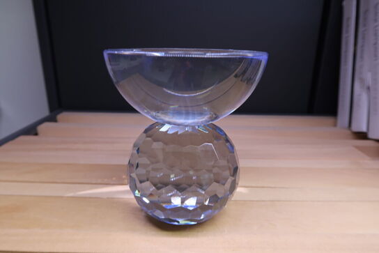 Specktrum Square krystal lysestage lyseblå 11 cm