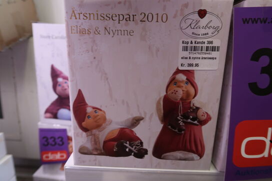 3 pk. Klarborg Årsnissepar 2010 Elias & Nynne