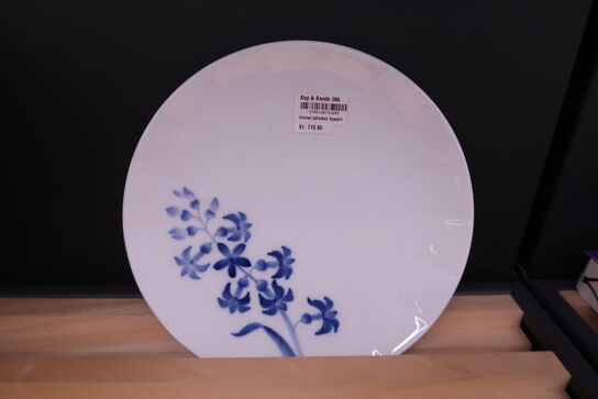 Royal Copenhagen Blomst tallerken Hyacint 22 cm