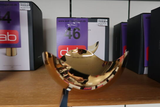Georg Jensen Bloom skål guld 16 cm