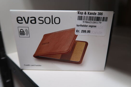 2 stk. Eva Solo Kortholder cognac